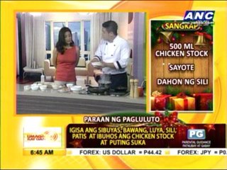 Recipe: Creamy tinola with chicken balls