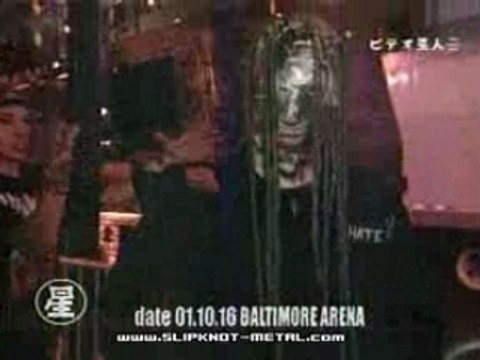 Slipknot - Before The Concert - Baltimore (2001-10-16)