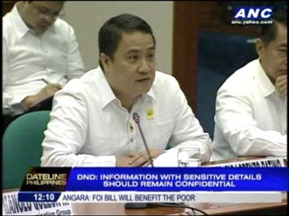 FOI should balance rights of public, gov't: DND, DOJ