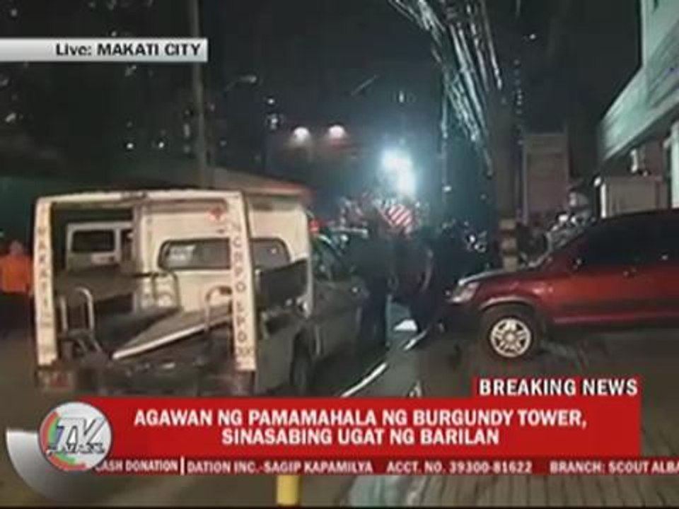 Corporate dispute behind Burgundy Tower shootout