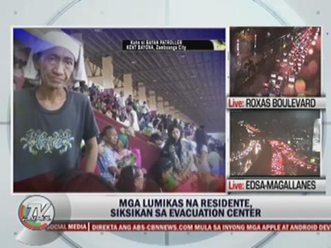 Patrollers share photos of 'ghost town' Zamboanga