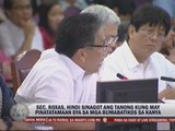 Roxas grilled in House budget hearing