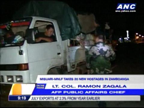 MNLF getting more hostages, residents told to flee