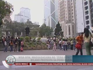 OFWs to hold 'zero-remittance day' vs pork barrel