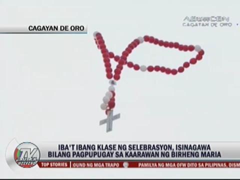 Catholics greet Mama Mary happy birthday