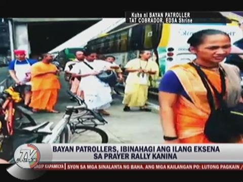 Patrollers share scenes from 'EDSA Tayo' rally