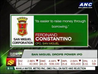 San Miguel drops power IPO