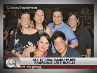 Jinggoy admits Napoles is a friend