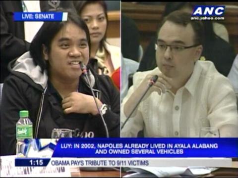 Luy says before 2002, Napoles was poor