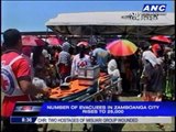 Zamboanga evacuees rise to 25,000