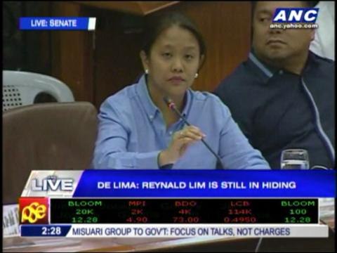 Nancy Binay grills Benhur Luy
