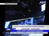Cops determine bomb used in 2 Davao mall blasts