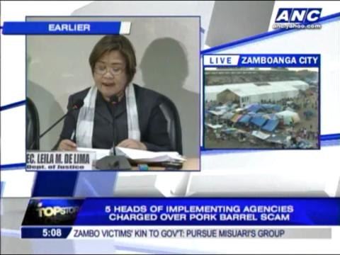 38 charged in pork barrel scam