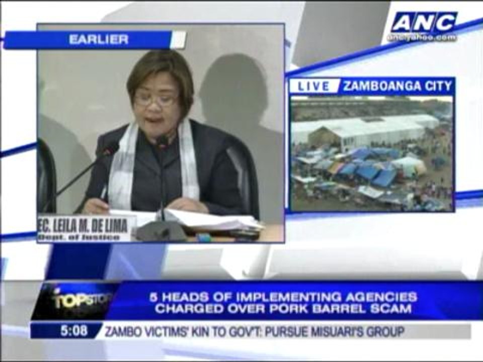 38 charged in pork barrel scam