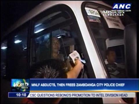 Zambo police chief says he wasn't captured by MNLF