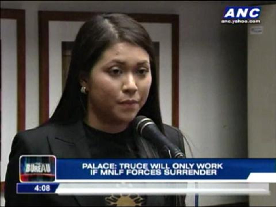 Palace: No cease-fire in Zamboanga