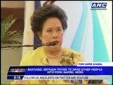 Miriam on Jinggoy: That's what you get for electing actors