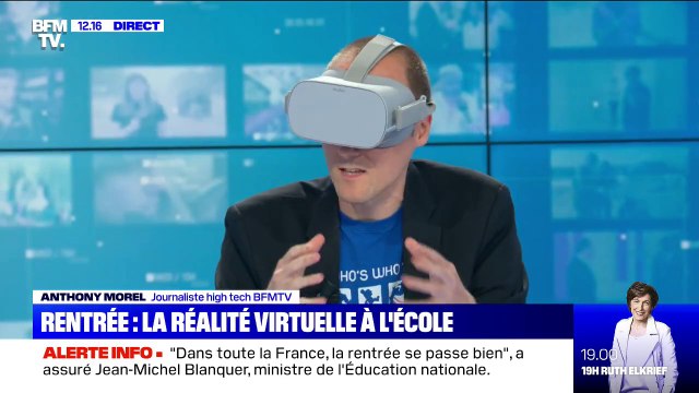 La réalité virtuelle s'invite à l'école