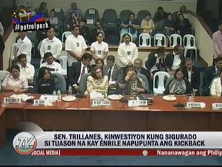 Why Miriam wants Ruby Tuason to be state witness