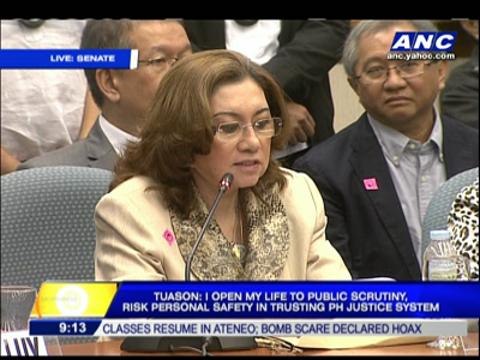 Ruby Tuason admits wrongs, seeks absolution