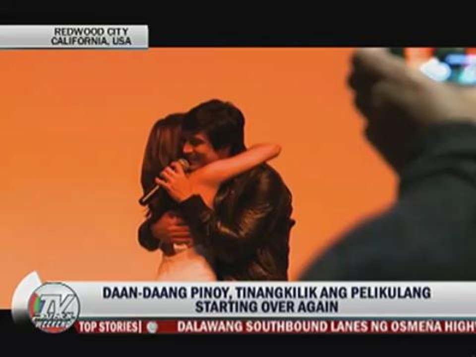 Fans flock to 'Starting Over Again' US premiere