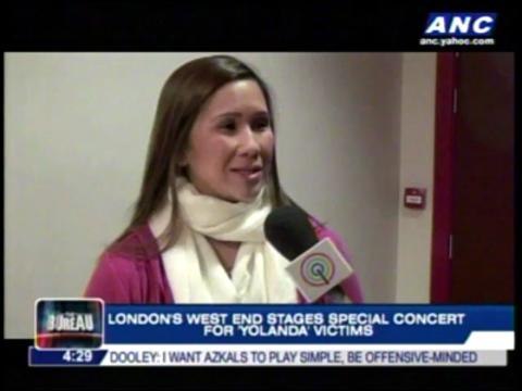 London's West End to stage concert for Yolanda victims