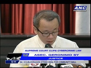 DOJ to consult public on cybercrime law