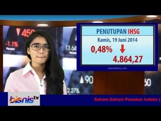 IHSG Ditutup Melemah 0,48%