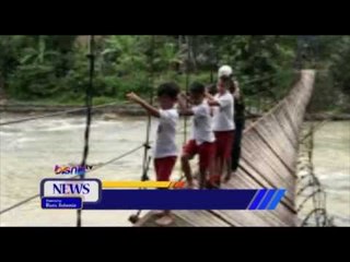 CSR SMI Bangun Jembatan di Lebak Banten
