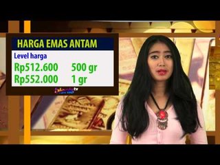 Menutup Pekan Ini, Harga Jual dan Buyback Emas Antam Stagnan