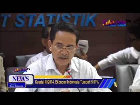 Kuartal III/2014, Ekonomi Indonesia Tumbuh 5,01%