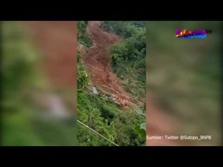 Ini Detik - Detik Longsor Susulan di Ponorogo