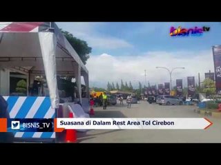 Suasana di Dalam Rest Area Jalan Tol Cirebon