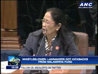 Napoles had trolleys filled with cash, says ex-nanny