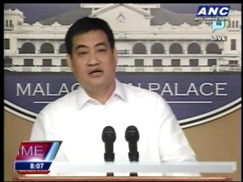 Palace: Funds for senators neither bribe nor reward