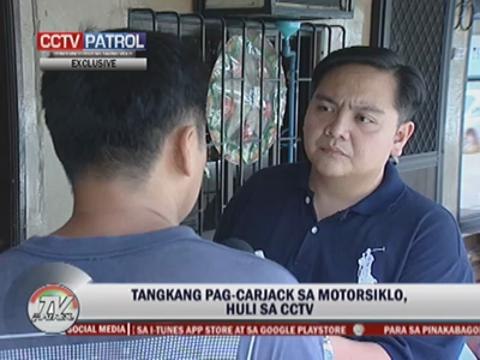 WATCH: Armed motorcycle thieves caught on cam