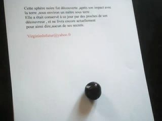 Météorite inconnue