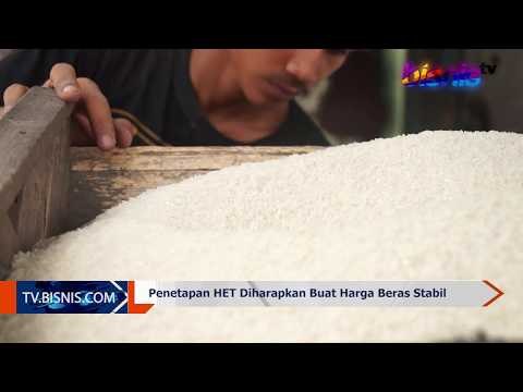 Dampak HET Beras Baru Tecermin Pada September