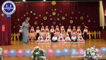 2019 yılı 4-6 Yaş Kur'an Kursu Yıl Sonu Etkinliği 2.Bölüm