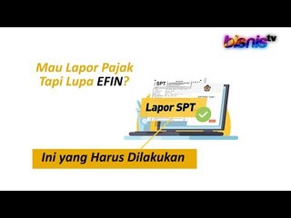 Mau Lapor Pajak Tapi Lupa EFIN,  Ini yang Harus Dilakukan