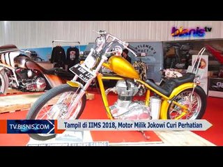 Tampil di IIMS 2018, Motor Milik Jokowi Curi Perhatian