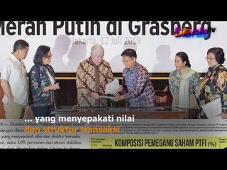 Divestasi Freeport,  Merah Putih di Grasberg