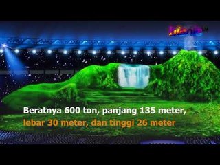 Megahnya Panggung Pembukaan Asian Games 2018