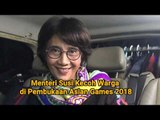 Menteri Susi Kecoh Warga di Pembukaan Asian Games 2018