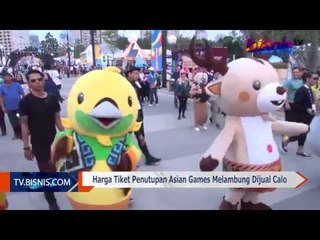 Harga Tiket Penutupan Asian Games Melambung Dijual Calo