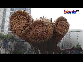 Instalasi Bambu Getah Getih, Ikon Baru Sambut Asian Games 2018