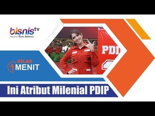 Ini Atribut Milenial PDIP