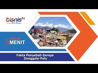 Fakta Penyebab Gempa Donggala-Palu