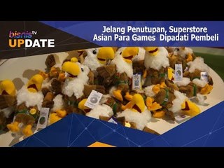 Jelang Penutupan, Superstore Asian Para Games  Dipadati Pembeli