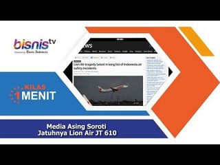 Media Asing Soroti Jatuhnya Lion Air JT-610